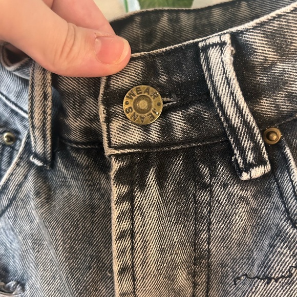 Shein High Rise Mom Shorts - Picture 2 of 5